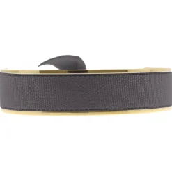 Les Interchangeables Bracelet A47547 - Jonc Ruban Interchangeables 12mm Marron glacé Femme | Femme Bracelet