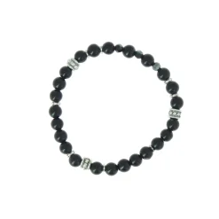 Les Interchangeables Bracelet A59366 - Bobo Chic Noir Femme | Femme Bracelet