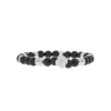 Les Interchangeables Bracelet A58821 - Perle Forme Fleur Noir Femme | Femme Bracelet