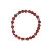 Les Interchangeables Bracelet A59368 - Bobo Chic Rouge Femme | Femme Bracelet