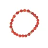 Les Interchangeables Bracelet A59344 - Bobo Chic Corail Femme | Femme Bracelet