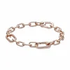 Pandora Bracelet Link Métal Doré Rose ME | Femme Bracelet