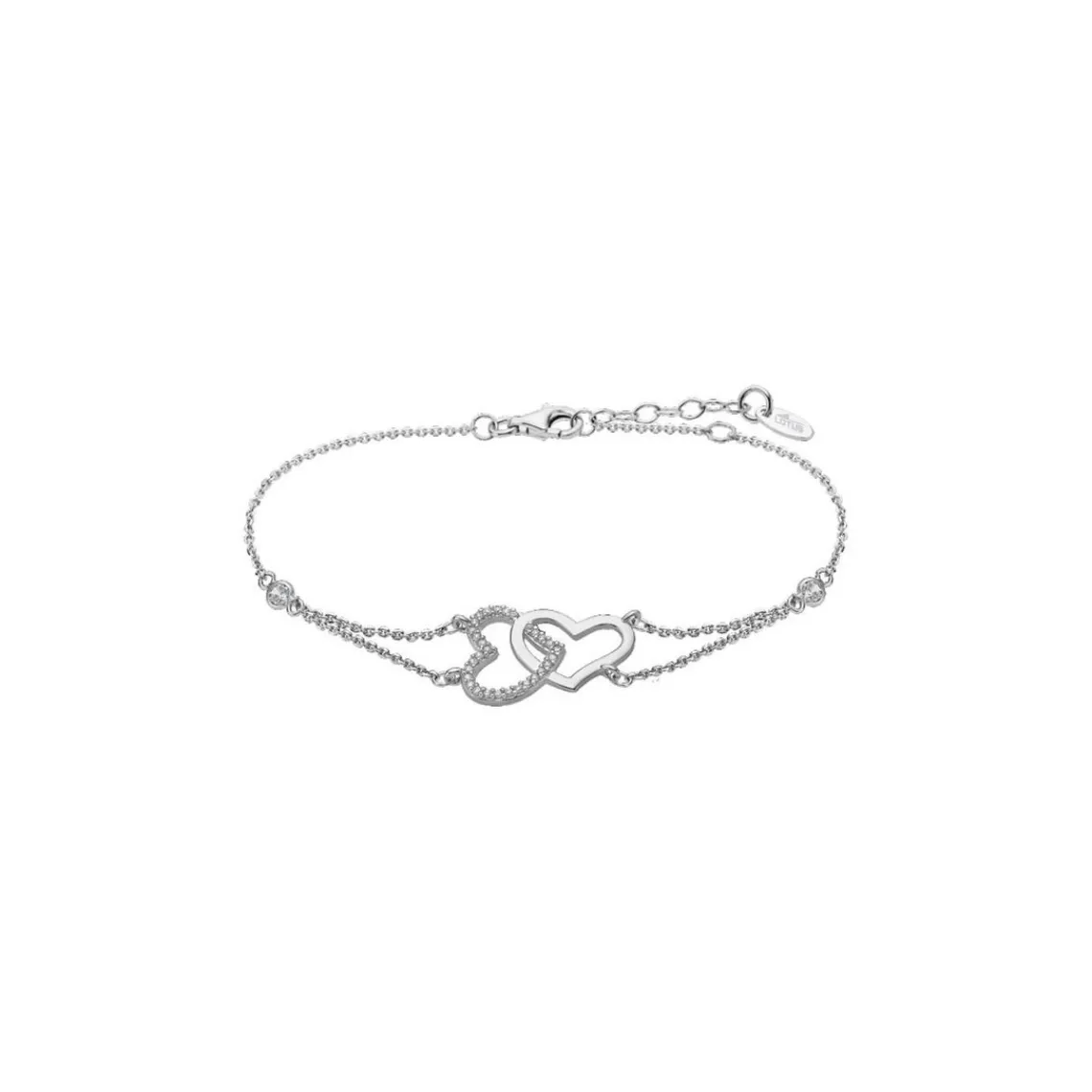 Lotus Silver Bracelet MOMENTS LP1818-2-1 - Bracelet MOMENTS Argent Coeur Femme | Femme Bracelet