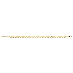 Maison de la Bijouterie Bracelet maille femme oxyde de zirconium plaqué or UW3VZ5ZV | Femme Bracelet