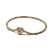 Pandora Bracelet Maille Serpent Fermoir Cœur de l'Infini Scintillant | Femme Bracelet