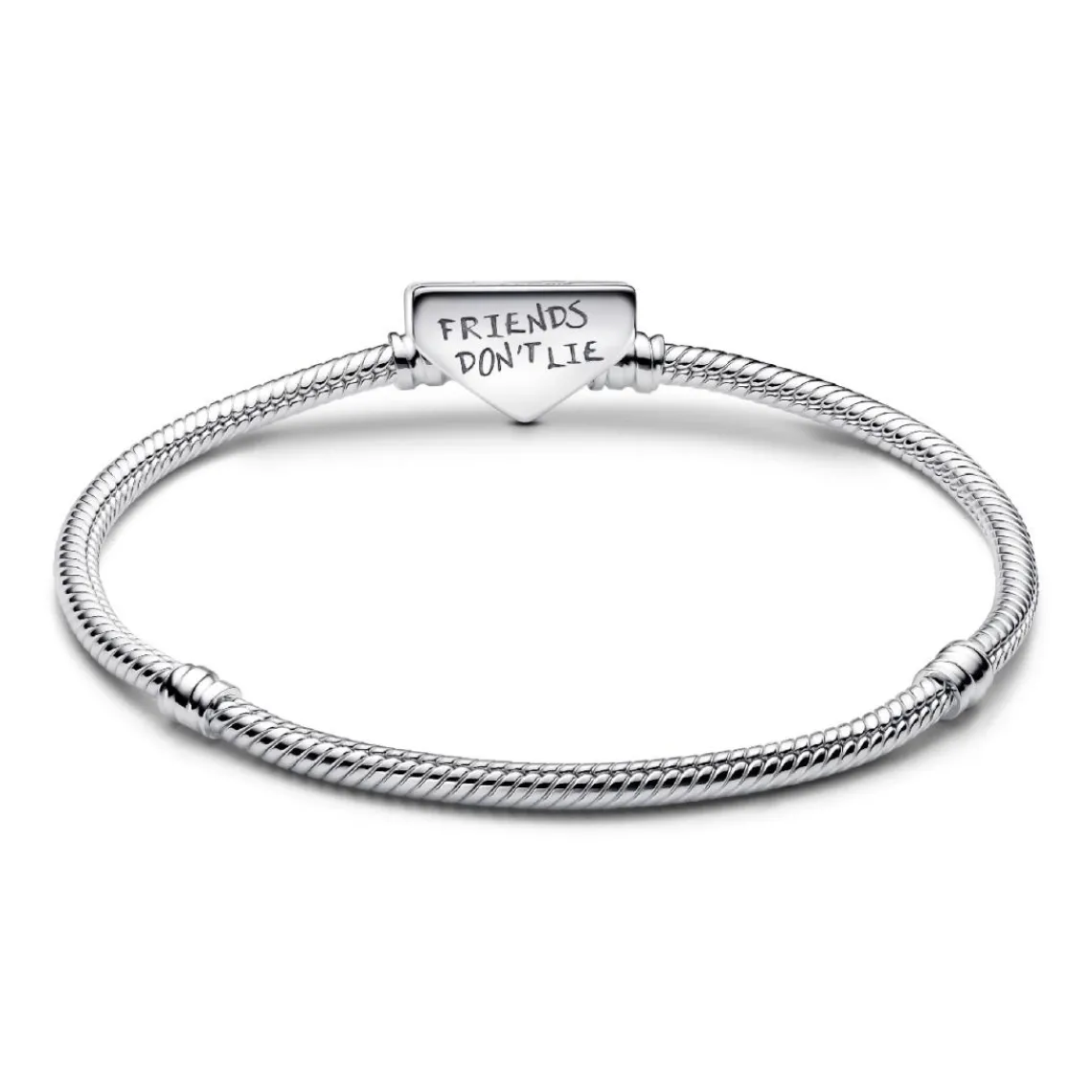 Pandora Bracelet Maille Serpent Fermoir Stranger Things | Femme Bracelet