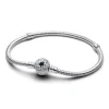 Pandora Bracelet Maille Serpent Fermoir Étoile Polaire | Femme Bracelet