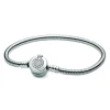 Pandora Bracelet Maille Serpent O Couronné Signature | Femme Bracelet