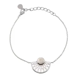 Kosma Paris Bracelet Mia Argenté & Pierre De Lune | Femme Bracelet