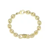 Guess Bijoux Bracelet Modern Love Acier Doré Et Nœud Central | Femme Bracelet