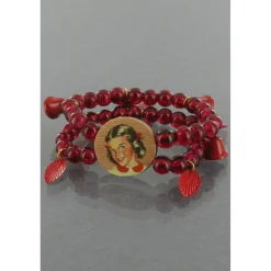 N2 Bracelet PIE202 rouge - Femme | Femme Bracelet