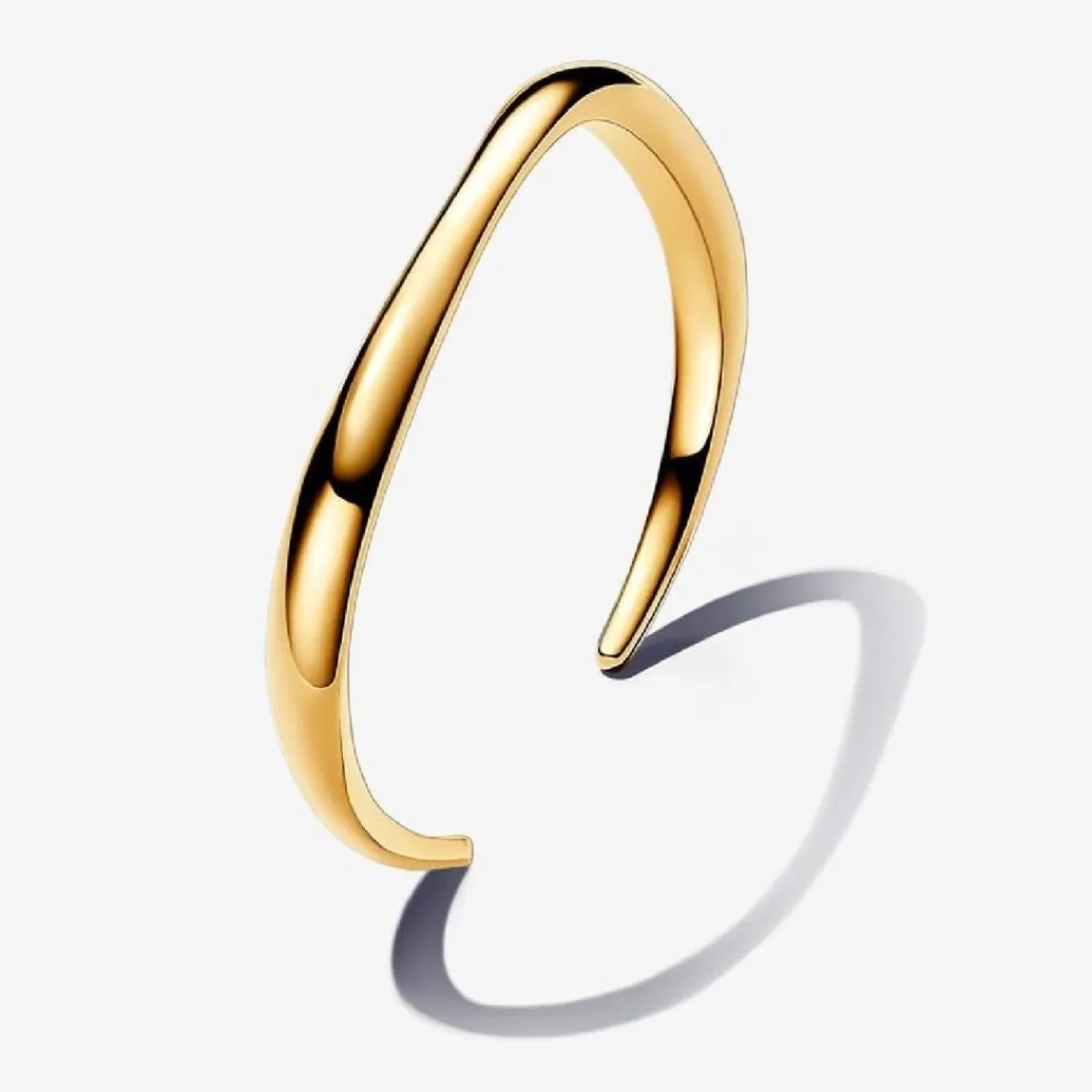 Pandora Bracelet ouvert plaqué or 14 carats | Femme Bracelet