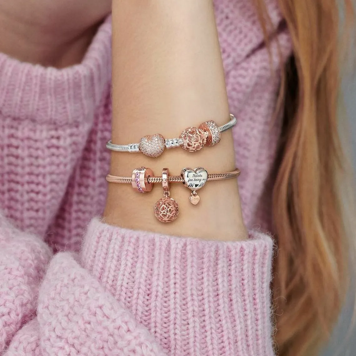 Pandora Bracelet 580728 - Bracelet Moments Rose Femme | Femme Bracelet