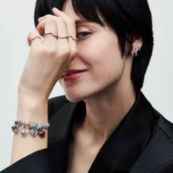 Pandora Bracelet Moments - Maille Cloutée | Femme Bracelet