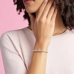 Pandora Bracelet Signature Sphère et Pavé | Femme Bracelet