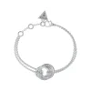 Guess Bijoux Bracelet Perfect Acier Rhodié Mini Liens | Femme Bracelet