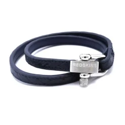 Redskins Bracelet 285107 - Bracelet Boucle Cuir Bleu Homme | Homme Bracelet