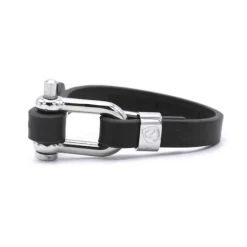 Redskins Bracelet 285104 - Bracelet Boucle Cuir Noir Homme | Homme Bracelet