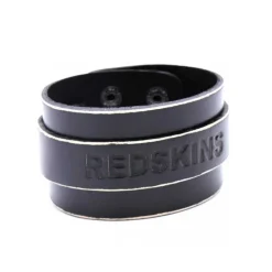 Redskins Bracelet 285101 - Bracelet Noir Cuir Homme | Homme Bracelet