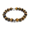 Redskins Bracelet 285119 - Bracelet Perle Marron Homme | Homme Bracelet