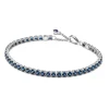 Pandora Bracelet Rivière Bleu Scintillant | Femme Bracelet