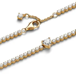 Pandora Bracelet Rivière Cœur Scintillant | Femme Bracelet