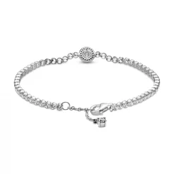 Pandora Bracelet Rivière Halo Scintillant Timeless | Femme Bracelet