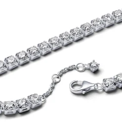 Pandora Bracelet Rivière Scintillement Audacieux | Femme Bracelet