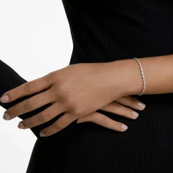 Swarovski Bijoux Bracelet Swarovski 5465384 - Bracelet Timeless Elegance Argenté Cristaux Ajustable Femme | Femme Bracelet
