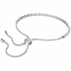 Swarovski Bijoux Bracelet Swarovski 5465384 - Bracelet Timeless Elegance Argenté Cristaux Ajustable Femme | Femme Bracelet
