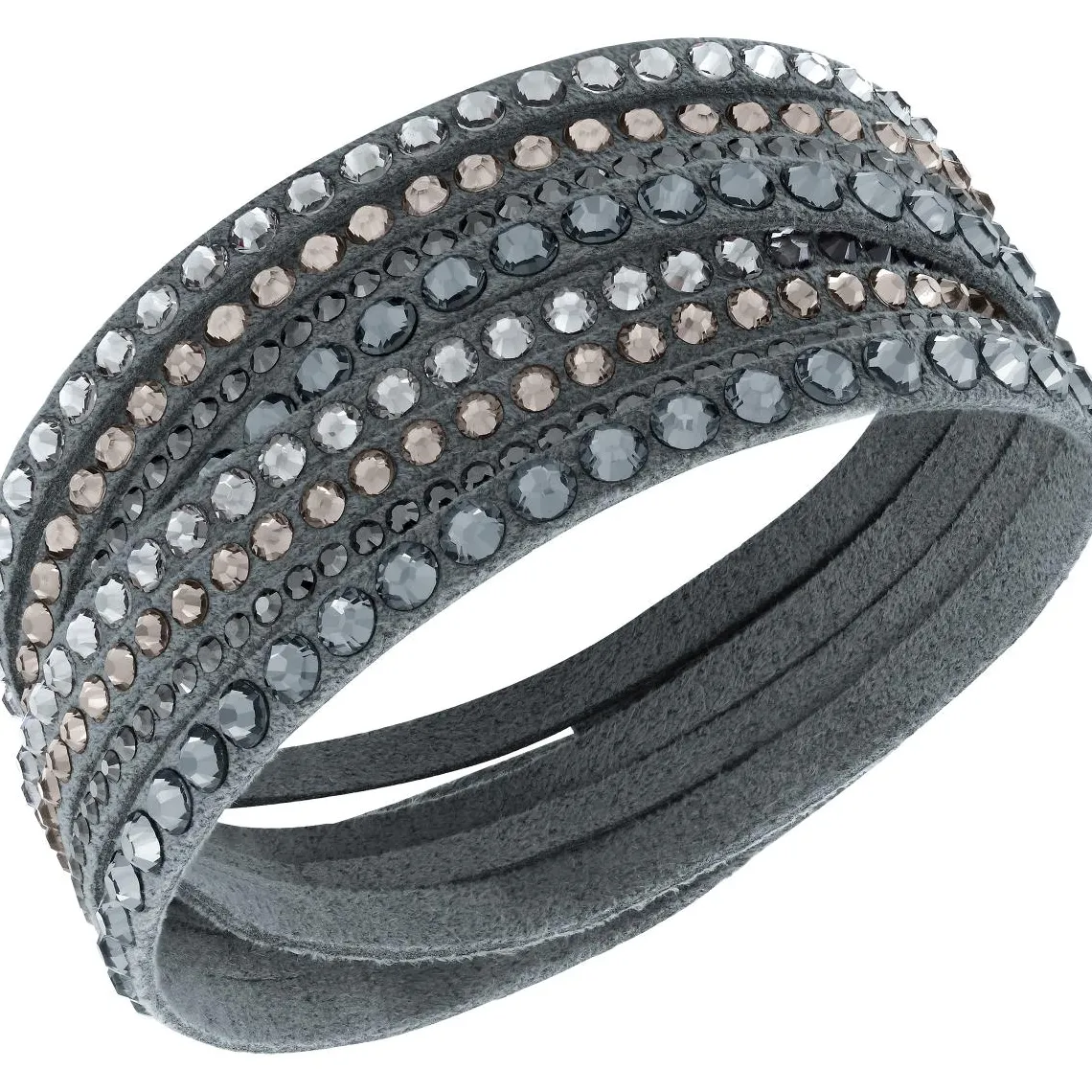 Swarovski Bijoux Bracelet Swarovski 5120524 - Bracelet Slake Tricolore Femme | Femme Bracelet