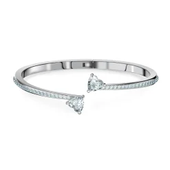 Swarovski Bijoux Bracelet Swarovski 5535354 - Bracelet-Jonc métal argenté cristaux Femme | Femme Bracelet