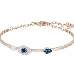 Swarovski Bijoux Bracelet Swarovski Duo 5171991 - Bracelet Acier Or Rose Femme | Femme Bracelet