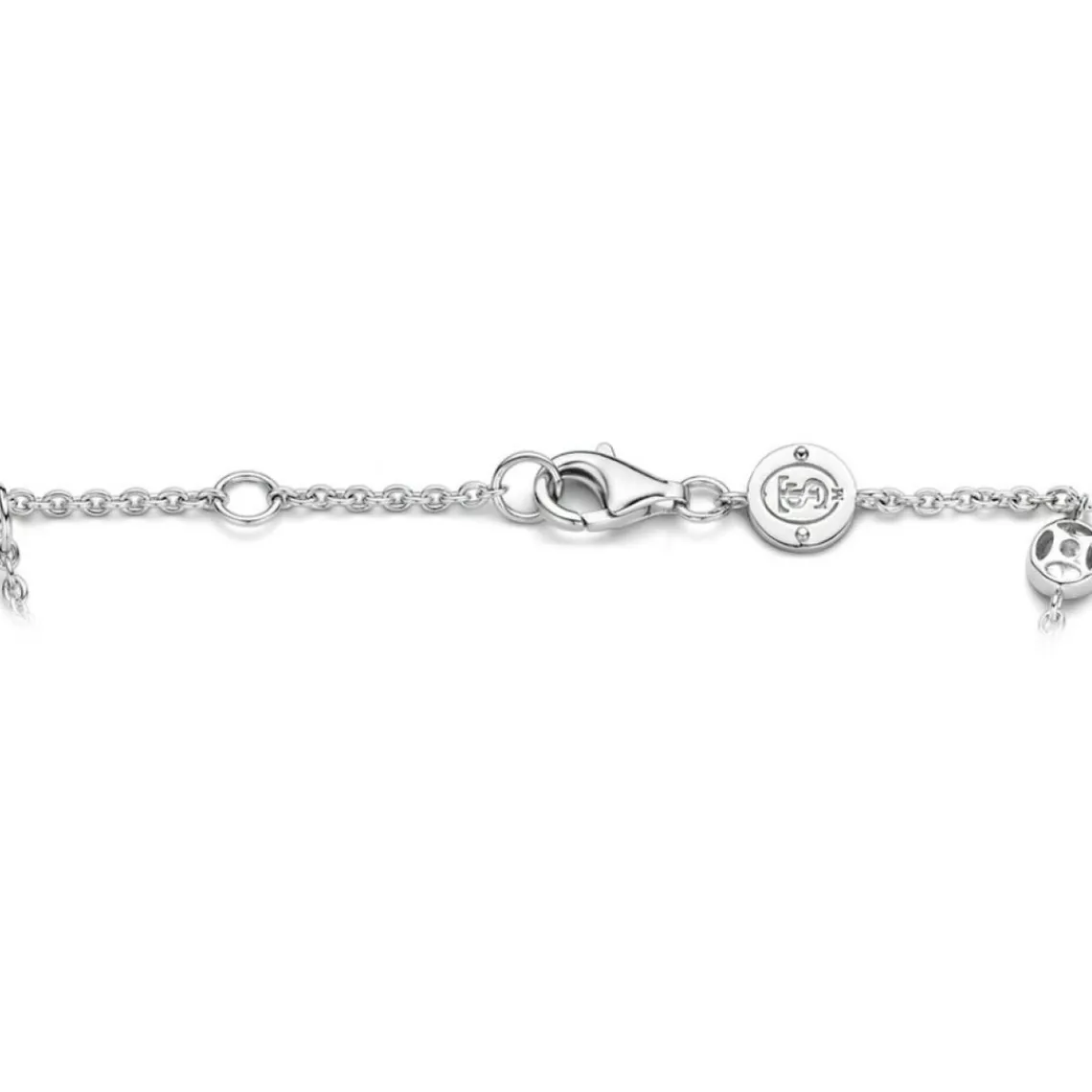 Ti Sento Bracelet Femme 2756ZI - Bracelet Ronds Strass Argent | Femme Bracelet