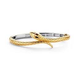 Ti Sento Bracelet Poolside reflections 2903SY - Bracelet Jonc Argent doré forme animale Femme | Femme Bracelet