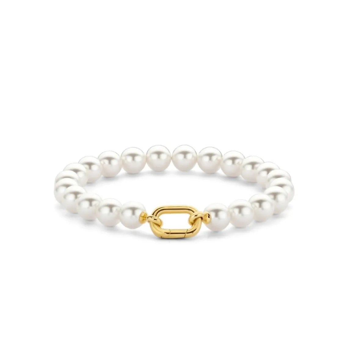 Ti Sento Bracelet - 23036YP Argent Doré Perles Synthétiques | Femme Bracelet