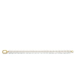 Ti Sento Bracelet - 23036YP Argent Doré Perles Synthétiques | Femme Bracelet