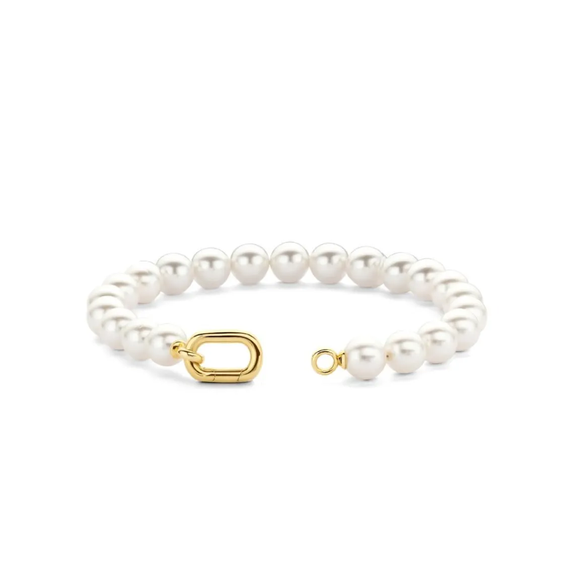 Ti Sento Bracelet - 23036YP Argent Doré Perles Synthétiques | Femme Bracelet