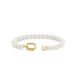 Ti Sento Bracelet - 23037YP Argent Doré Perles Synthétiques | Femme Bracelet