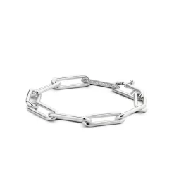 Ti Sento Bracelet 2926ZI - argent grandes mailles rectangulaires Femme | Femme Bracelet