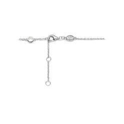 Ti Sento Bracelet - 23033ZI Argent Rhodié Et Maillons Torsadés | Femme Bracelet