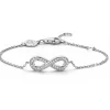 Ti Sento Bracelet 2823ZI - Bracelet Infini Argent Strass Femme | Femme Bracelet