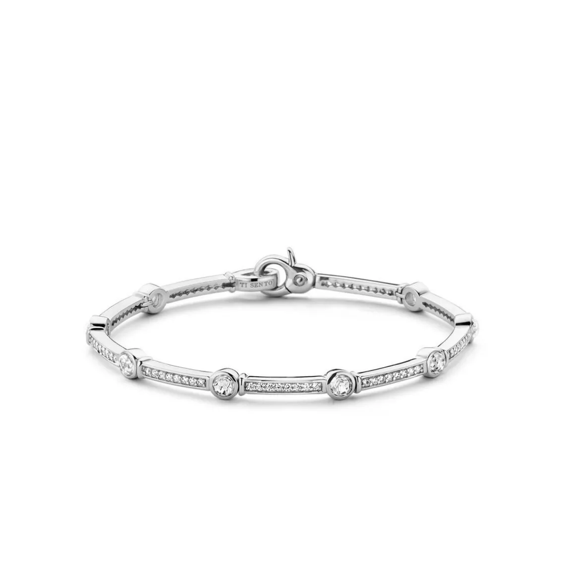 Ti Sento Bracelet 2892ZI - Bracelet Acier Argenté Femme | Femme Bracelet