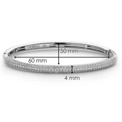 Ti Sento Bracelet 2874ZI - Bracelet Argent Pavé Zirconium Femme | Femme Bracelet