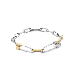 Ti Sento Bracelet - 23034ZY Argent Bicolore Forme Épingle | Femme Bracelet