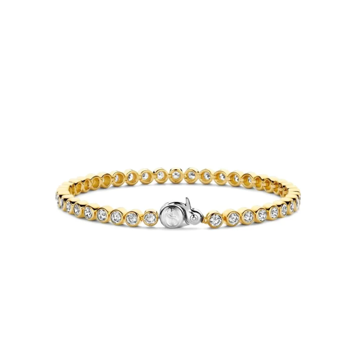 Ti Sento Bracelet - 2842ZY Argent Doré Maille Tennis | Femme Bracelet