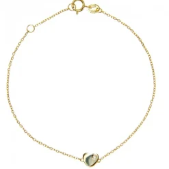 Vertigo Bracelet LOVE ME-OR JAUNE - Bracelet Acier Diamant Jaune Femme | Femme Bracelet