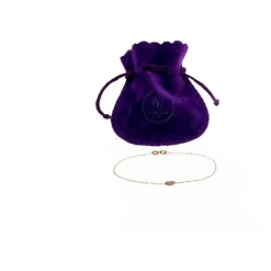 Vertigo Bracelet LOVE ME-OR ROSE - Bracelet Acier Diamant Rose Femme | Femme Bracelet