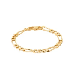 Maison de la Bijouterie Chaine figaro 1-3 plaqué or homme Y33Y00YZ | Homme Bracelet