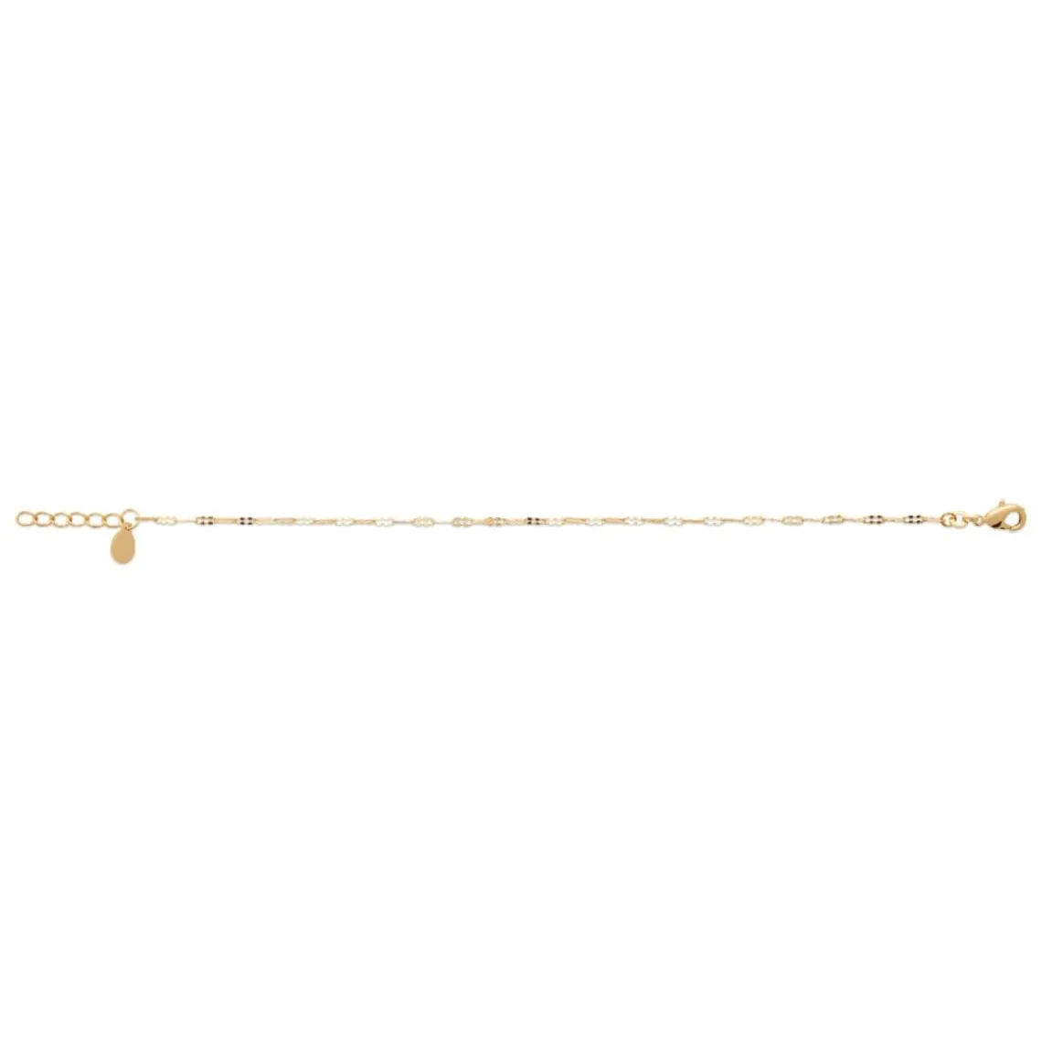 Maison de la Bijouterie Chaine fantaisie plaqué or YU0U66ZV | Femme Bracelet